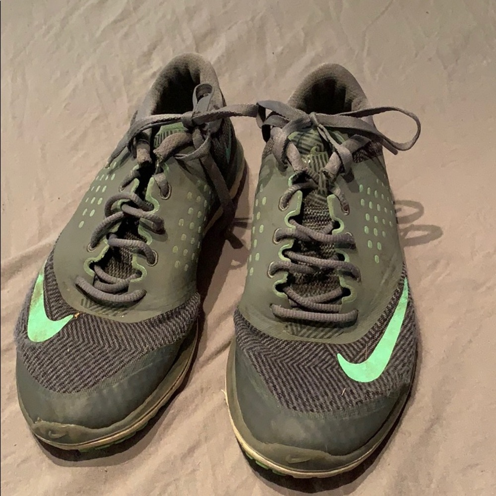 Nike sneakers.